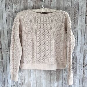Ralph Lauren Black Label Women’s Cotton Knit Sweater Size Petite Small